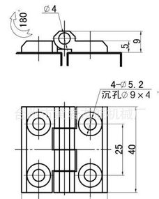 堅固耐用，經濟實惠 熱銷不銹鋼機箱機柜配件合頁鉸鏈推薦